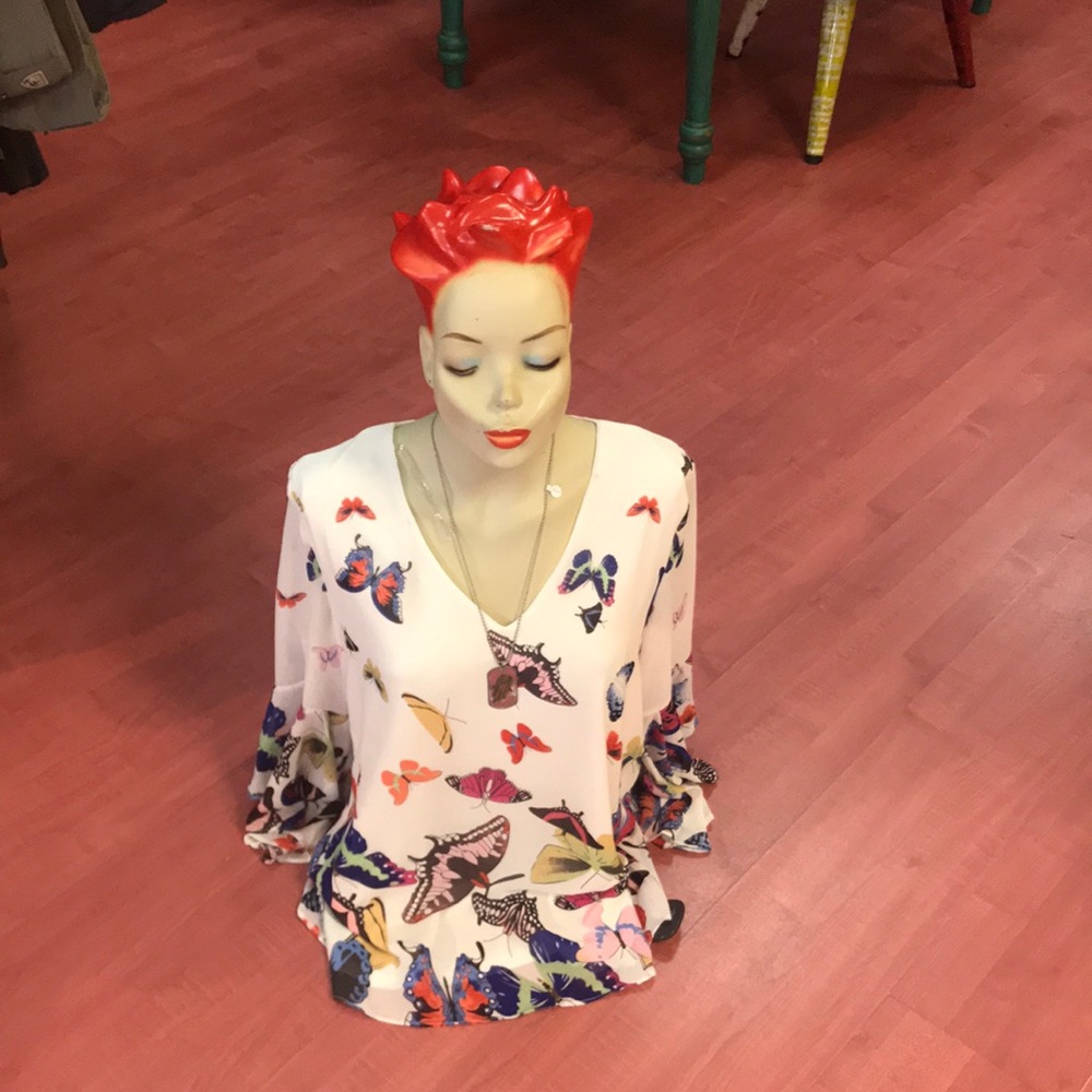 Butterfly blouse